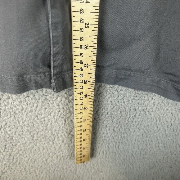 Harley Davidson Work Shirt Motorcycle Short Sleeve Gray Button Up Mens Size L - Picture 5 of 6